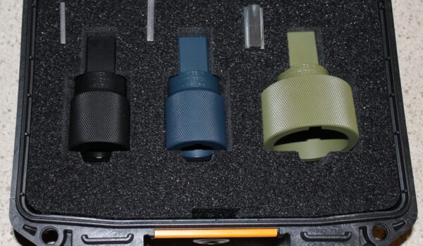 Open impeller system drive end socket set